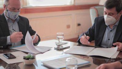 Sabbatella y Arroyo firmaron convenio de fortalecimiento para empresas recuperadas de la Cuenca Matanza Riachuelo
