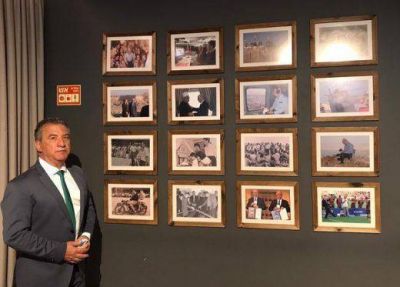 El embajador argentino en Israel, Sergio Urribarri, visitó el Centro Peres para la Paz