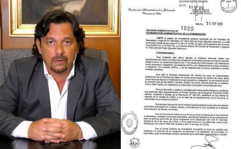 Sali el decreto: cunto de su sueldo debern donar los funcionarios en Salta