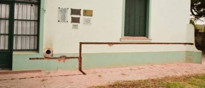 Obras de gas en escuelas
