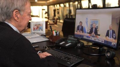  Primera visita de Alberto Fern�ndez a C�rdoba como presidente