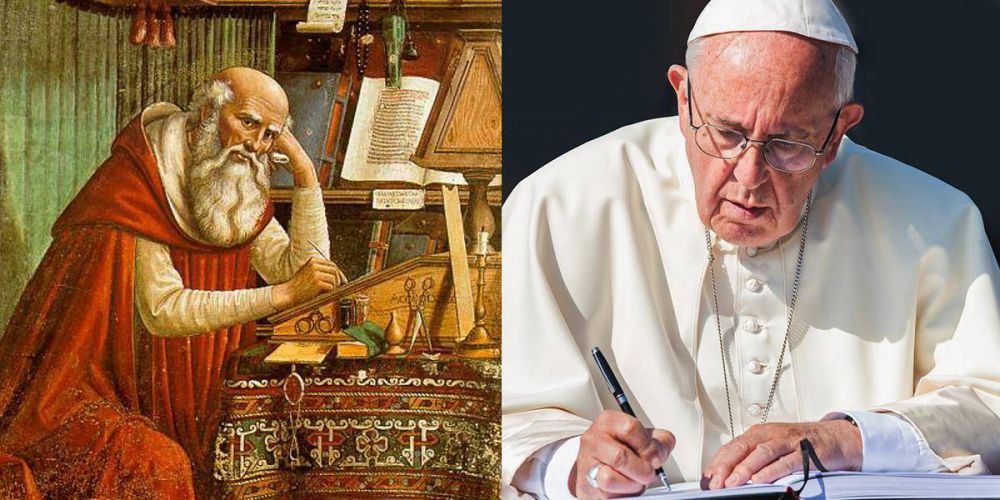 El Papa a los jvenes: Amen la Biblia como san Jernimo la am 