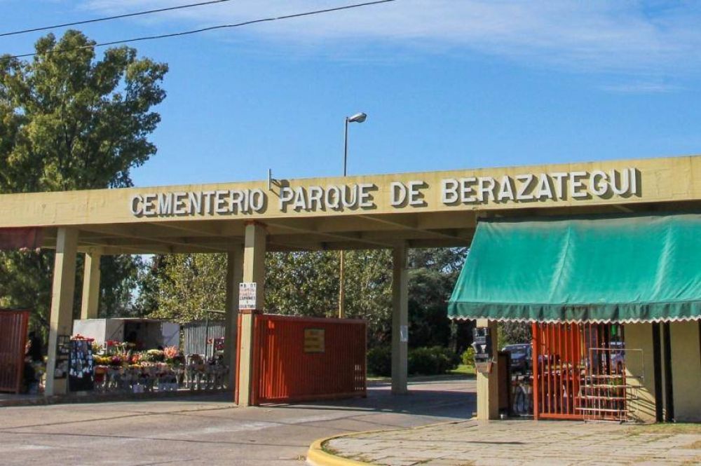 El Cementerio Municipal de Berazategui reabre sus puertas para visitas