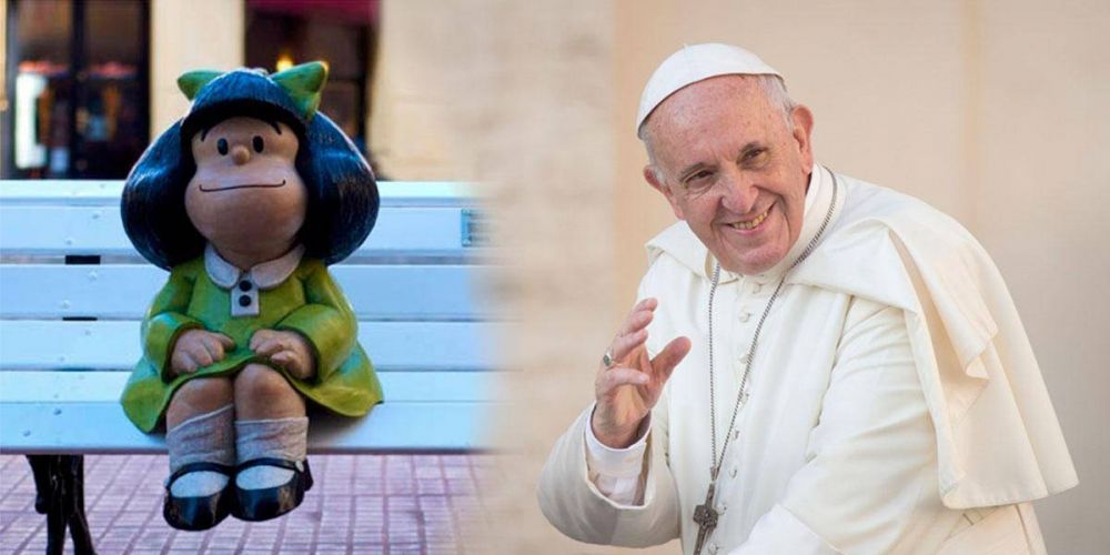 Qu tienen en comn Papa Francisco y Mafalda?