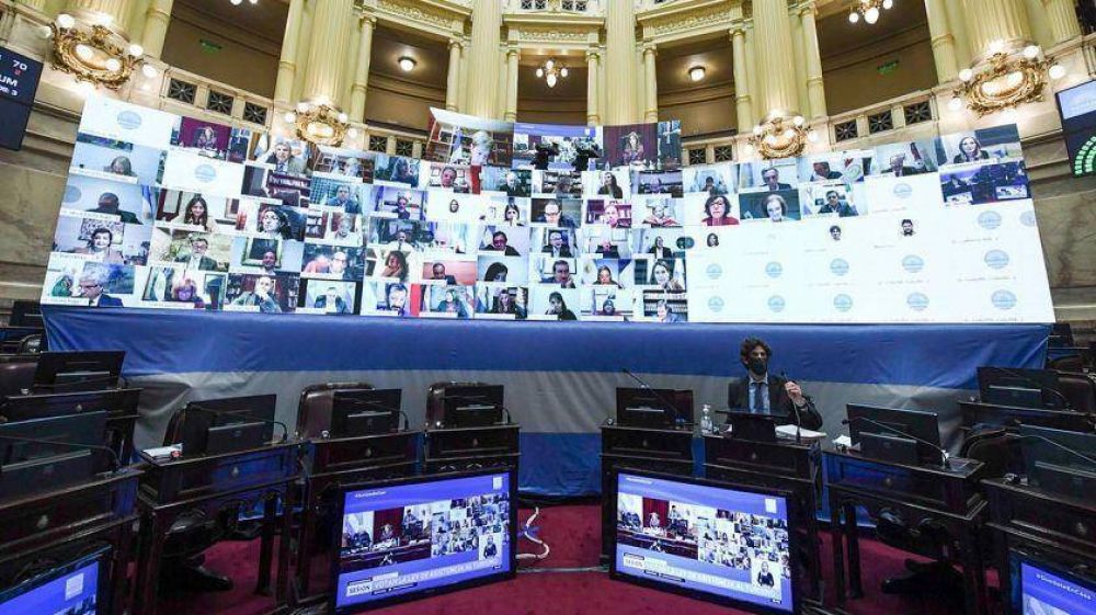 Con acuerdo por las sesiones virtuales, el Senado debate la quita de coparticipacin a la Ciudad de Buenos Aires