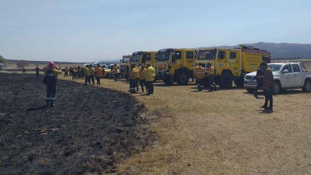 Crdoba en alerta roja por los incendios, convocan a bomberos de otras provincias