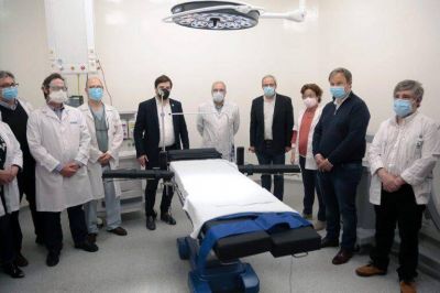 Cascallares y Kreplak inauguraron nuevo centro Quir�rgico en el Hospital Lucio Mel�ndez
