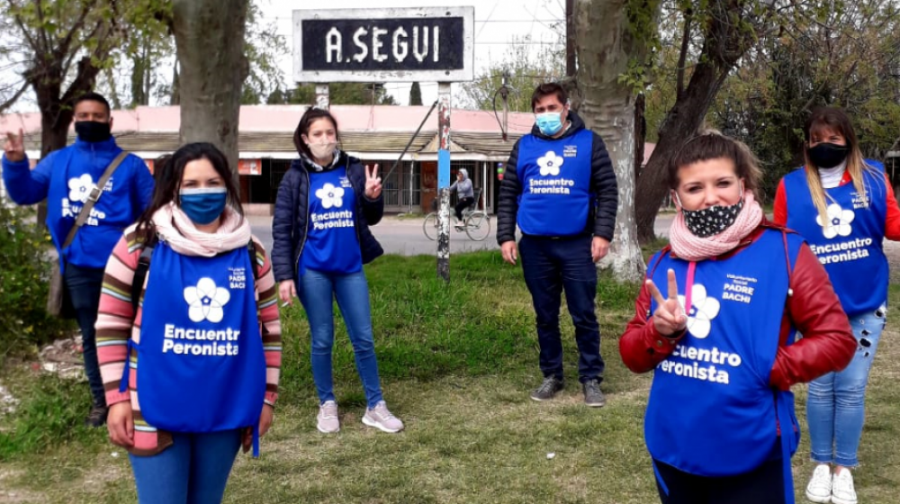 Encuentro Peronista puso en marcha el voluntariado 