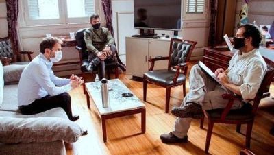 Abella se reuni� con el nuevo intendente del Parque Nacional 
