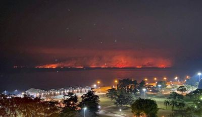 Cabandi� le apunt� a Passaglia por los incendios en campos de la Provincia