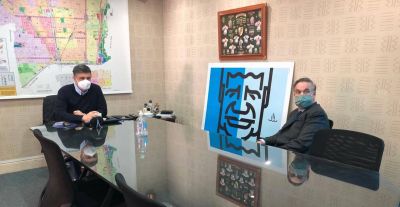 Tras reunirse con Pichetto, Jorge Macri habl� de las �preocupaciones compartidas�