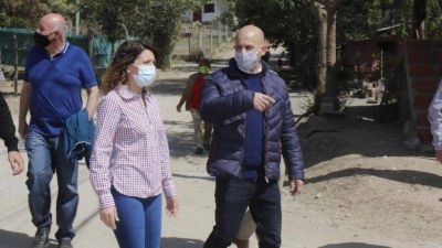 Era una villa, ahora es un barrio: Avanzan las obras en El Zanj�n