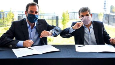 Municipio firm� un convenio con Ministerio de Ciencia, Tecnolog�a e Innovaci�n de la Naci�n para fortalecer el programa Escobar Sostenible