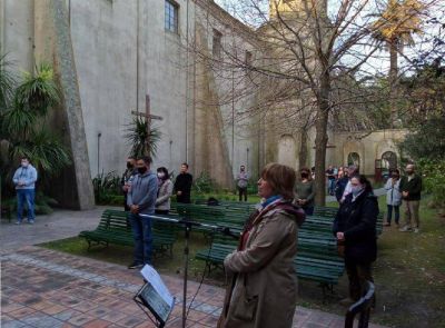 Volvieron las misas en San Vicente y son furor: cupos completos para dos semanas