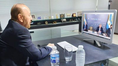 Gildo Insfr�n particip� de reuni�n con el Presidente y gobernadores para analizar medidas frente a la pandemia