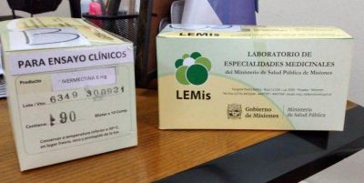 Con 50 voluntarios, inici� la prueba en Misiones del uso de Ivermectina como profilaxis para el coronavirus