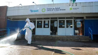 Brown: se registraron otras cuatro muertes por Covid-19