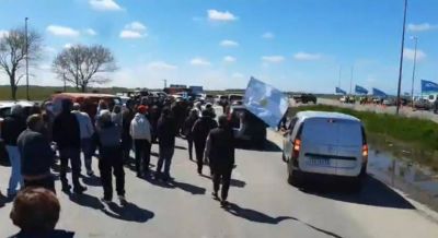 Nueva caravana de protesta de propietarios no residentes que piden entrar a la costa