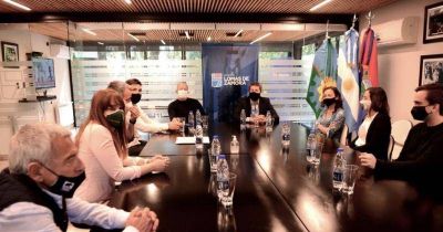 Mart�n Insaurralde, a favor del regreso del f�tbol