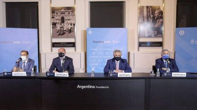 Alberto Fern�ndez celebr� la unidad de los gobernadores contra el coronavirus
