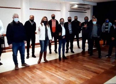 Sin barbijo ni distanciamiento se volvi� a reunir el grupo que impulsa a Berni de candidato
