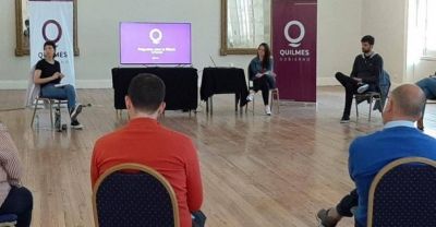 Mayra Mendoza encabez� reuni�n por plan de obras en la Ribera