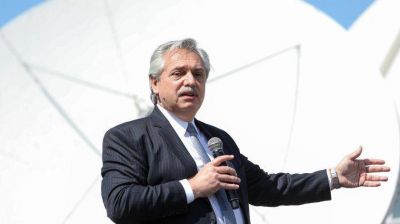 Tras la marcha contra el Gobierno, Alberto Fern�ndez encabeza un acto en Avellaneda