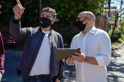 Vicente L�pez instala nuevas c�maras de seguridad con mayor tecnolog�a