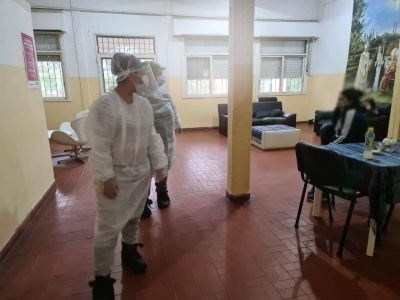 Cada d�a menos vecinos usan los centros de aislamiento para pacientes con Covid-19