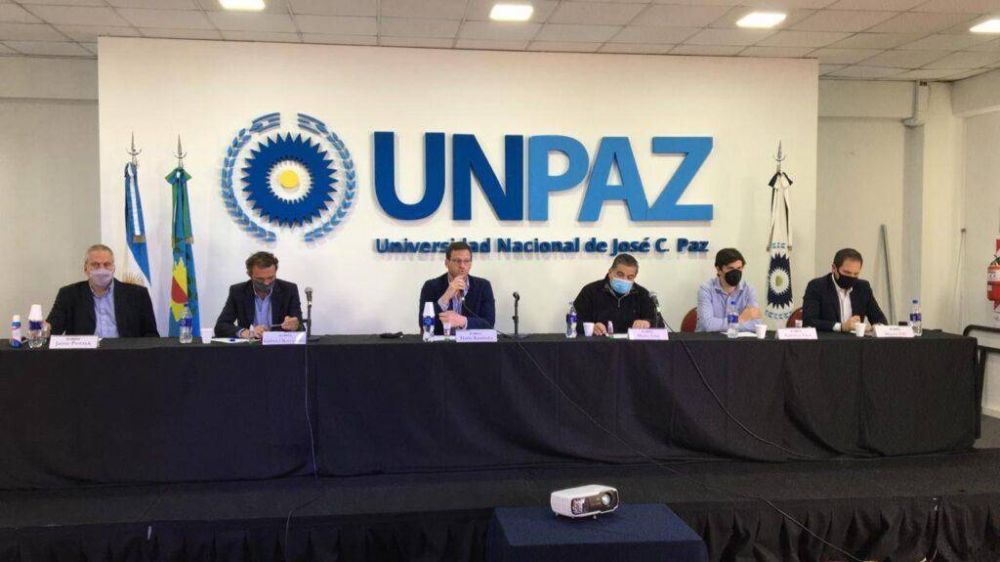 La UNPAZ firm convenio de adhesin al Programa de Infraestructura Universitaria II