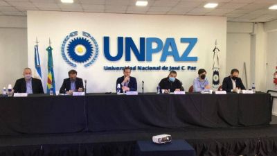 La UNPAZ firm� convenio de adhesi�n al Programa de Infraestructura Universitaria II