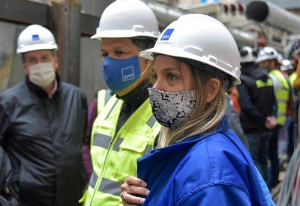 Malena Galmarini y Blanca Cantero recorrieron obras cloacales y que beneficiarn a ms de 75 mil habitantes