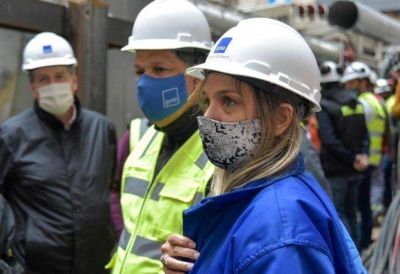 Malena Galmarini y Blanca Cantero recorrieron obras cloacales y que beneficiar�n a m�s de 75 mil habitantes