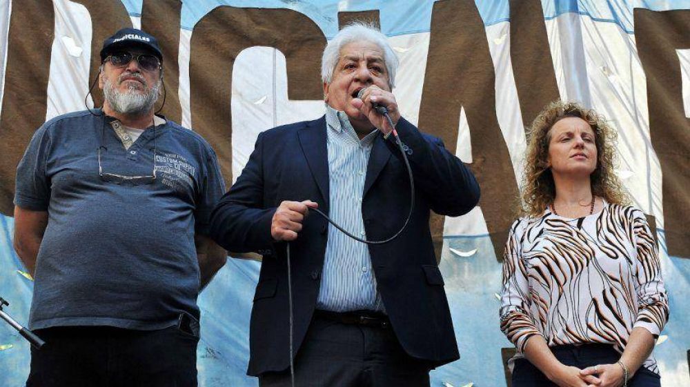 Julio Piumato anunci un paro por 36 horas de empleados judiciales de la Nacin