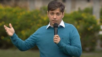 Axel Kicillof: �Todo el mundo tuvo una cama, un respirador y un m�dico al lado cuando lo necesit�