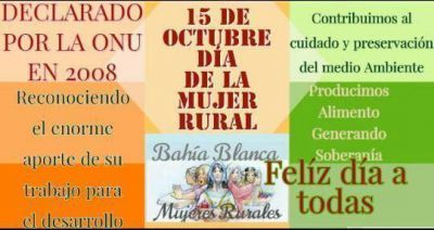 Saludos desde UATRE Bah�a Blanca // 15 de Octubre D�a de la Mujer Rural