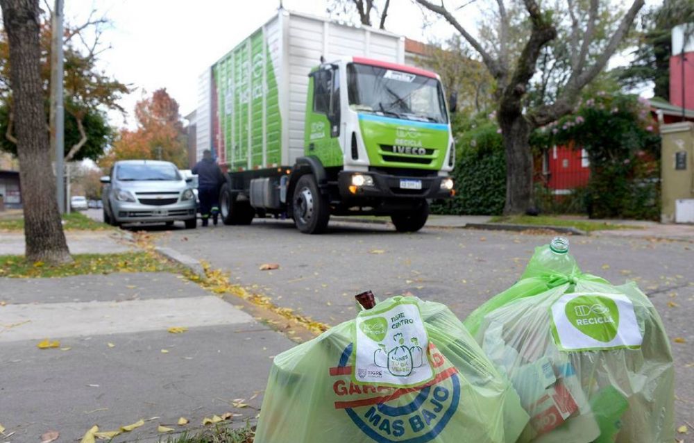 Ms de 893 toneladas de reciclables ya fueron recolectados en Tigre  
