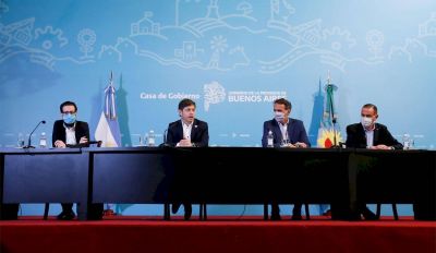 Kicillof anunci� 5.000 millones en obras