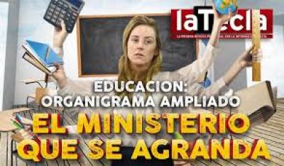 Educaci�n, el ministerio que se agranda