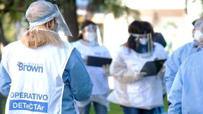 Brown: son 750 los fallecidos por Covid-19