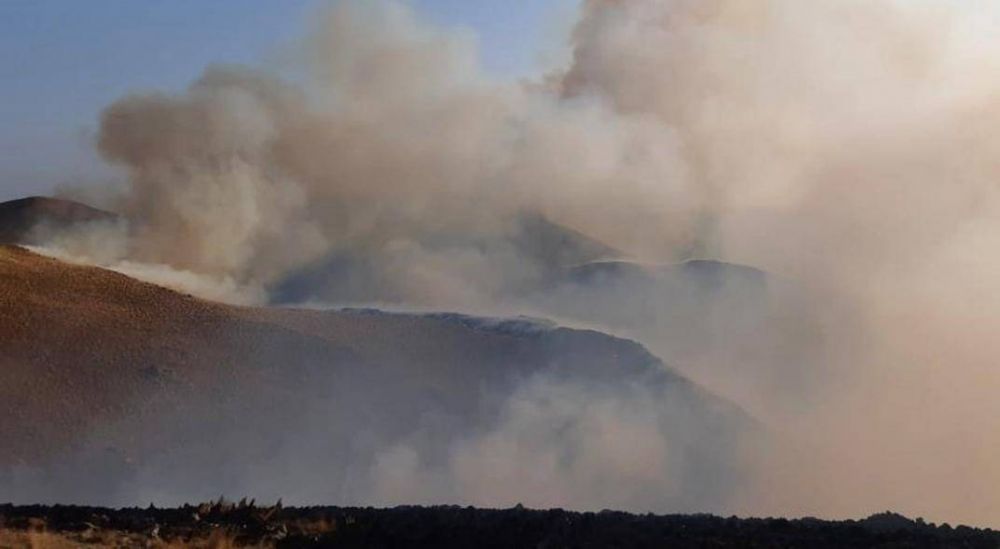 Incendios: bomberos combaten dos frentes en Capilla del Monte y uno en Traslasierra