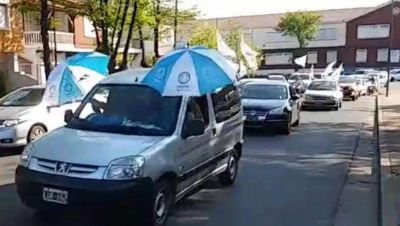 En Jun�n, Camioneros tambi�n se moviliz� por el D�a de la Lealtad