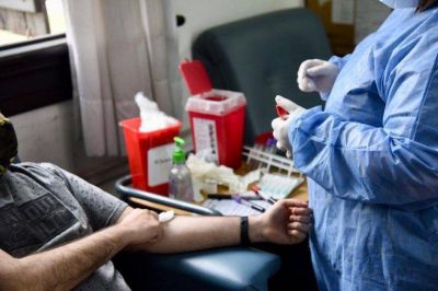 Mor�n: nueva jornada de testeo para posibles donantes de plasma