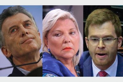 La pelea de Mauricio Macri con Elisa Carri� y los dardos de Nicol�s Massot