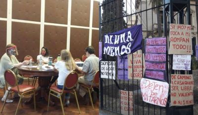 En busca del consenso, la Emergencia en Violencia de G�nero no se tratar� esta semana