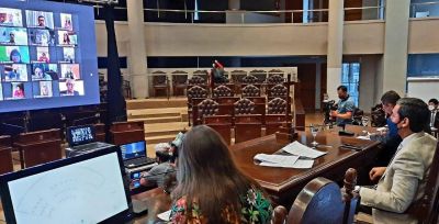 Emotivo homenaje al expresidente N�stor Kirchner en la C�mara de Diputados