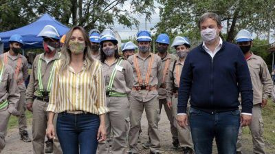 Cascallares y Galmarini habilitaron una obra potable para 15 mil vecinos