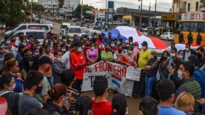 Reapertura del puente: otro d�a de protesta de los comerciantes de la frontera