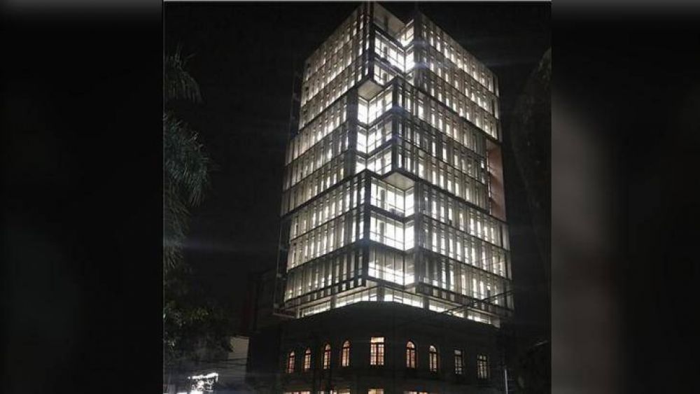 Culminaron las pruebas del sistema de iluminacin del nuevo edificio del Tribunal de Cuentas
