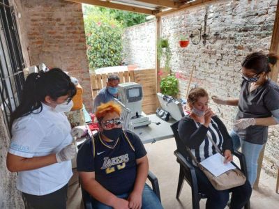 Se realiz� el operativo oftalmol�gico en Malvinas Argentinas